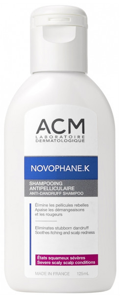 Laboratoire ACM Novophane.K Anti-Dandruff Shampoo 125ml