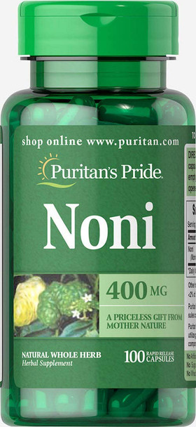 Puritans Pride Noni 400 Mg, 100 Count