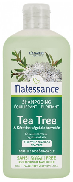 Natessance Purifying Shampoo Tea Tree 250ml