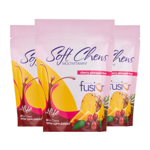 Bundle and Save - Cherry Pineapple Soft Chews Bariatric Multivitamin