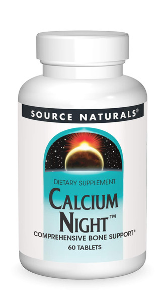 Calcium Night Formula Source Naturals, Inc. 60 Tabs