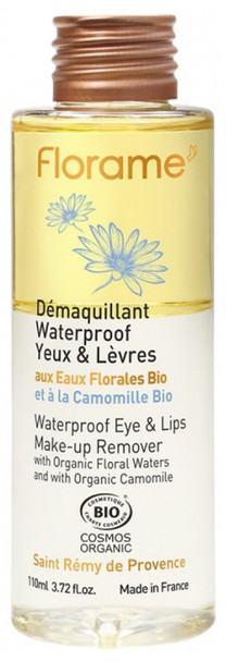 Florame Organic Waterproof Eye and Lips Makeup Remover 110ml