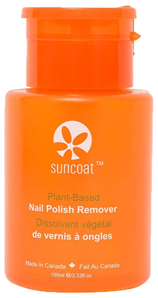 Suncoat Plant-Based Nail Polish Remover 150ml