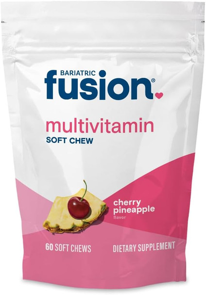 Bariatric Fusion Cherry Pineapple Soft Chews Bariatric Multivitamin Bariatric Fusion Cherry Pineapple Soft Chews Bariatric Multivitamin