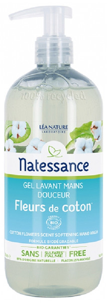 Natessance Cotton Flowers Scent Softening Hand Wash 500ml