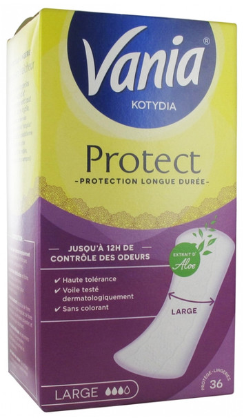 Vania Kotydia Protect Large Aloe Vera 36 Panty-Liners