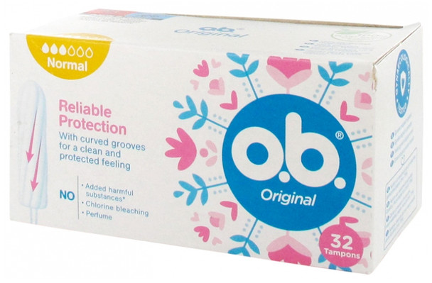 o.b. Original 32 Tampons Normal