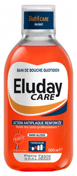 Pierre Fabre Oral Care Eluday Care Mouthwash 500ml