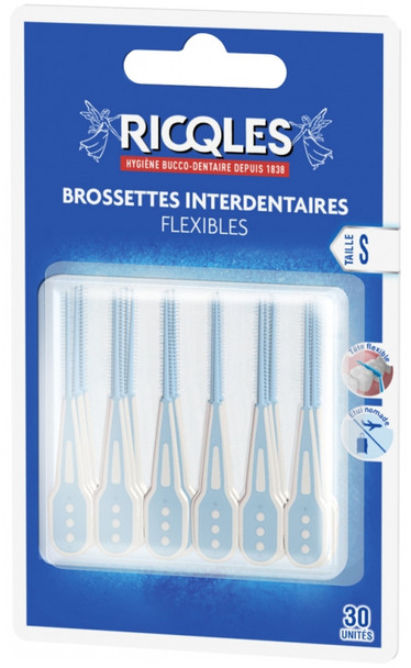 Ricqles 30 Flexible Interdental Brushes