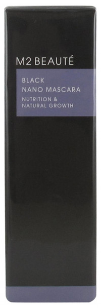 M2 BEAUTe Black Nano Mascara Nutrition & Natural Growth 6ml