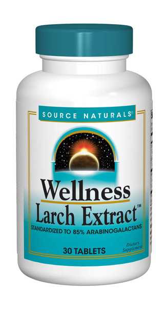Source Naturals Wellness Larch Extract, 30 Tablets