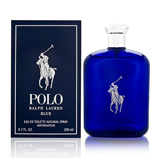 Polo Blue for Men By Ralph Lauren Eau-de-toilette Spray, 6.7-Ounce