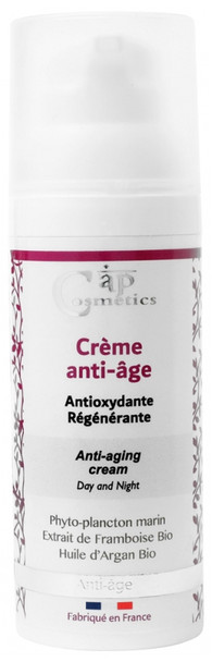 Cap Cosmetics Anti-Ageing Cream Organic 50ml