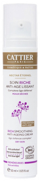 Cattier Nectar eternel Rich Smoothing Anti-Ageing Cream 50ml