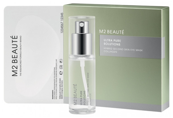 M2 BEAUTe Ultra Pure Solutions Hybrid Second Skin Eye Mak Collagen 30ml