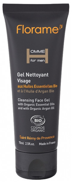 Florame Men Cleansing Face Gel Organic 75ml
