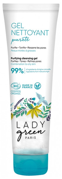 Lady Green Purifying Cleansing Gel Organic 150ml