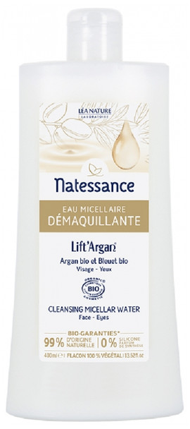 Natessance Lift'Argan Organic Cleansing Micellar Water Face & Eyes 400 ml