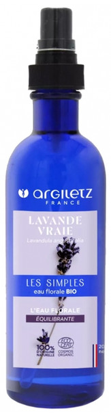 Argiletz True Lavender Floral Water (Lavandula angustifolia) Organic 200ml