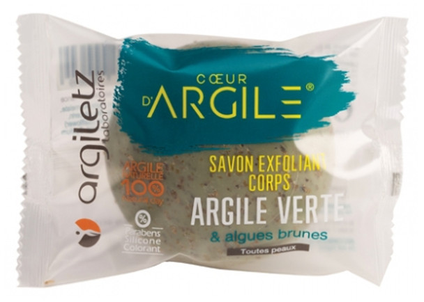 Argiletz Green Clay Exfoliating Body Soap 100g