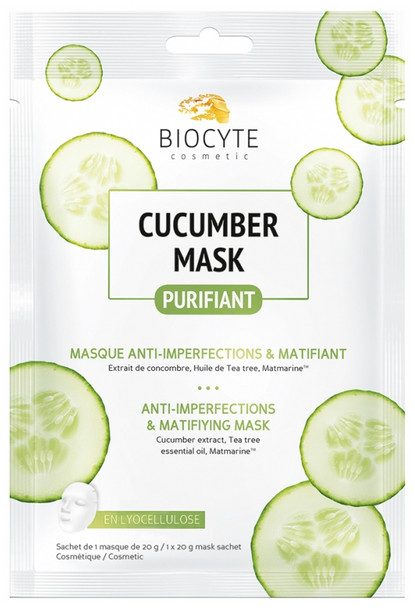 Biocyte Cucumber Mask Purifying Anti-Imperfections and Matifying Mask 10g