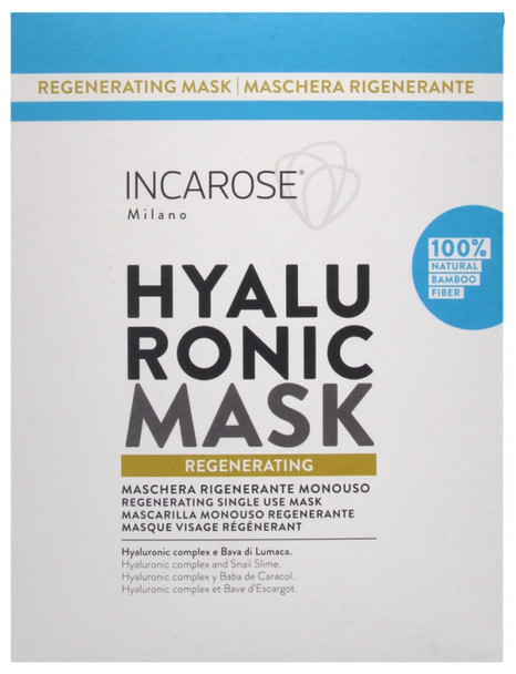 Incarose Hyaluronic Mask Regenerating Single Use Mask 17ml