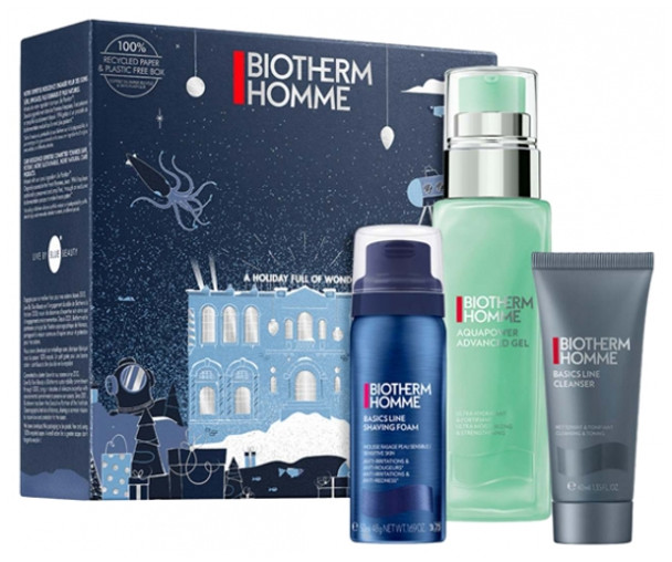 Biotherm Homme Aquapower Advanced Gel 2022 Set