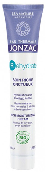 Eau de Jonzac REhydrate Rich Moisturizing Cream Organic 50ml