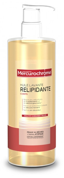 Mercurochrome Body Lipid-Replenishing Cleansing Oil 400ml