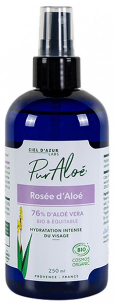 Pur Aloe Organic Rosee 76% of Aloe Vera 250ml