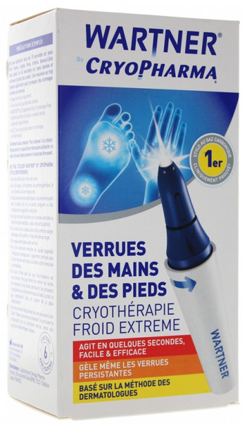 Cryopharma Warts of the Hands and Feet Cryotherapy Extreme Cold