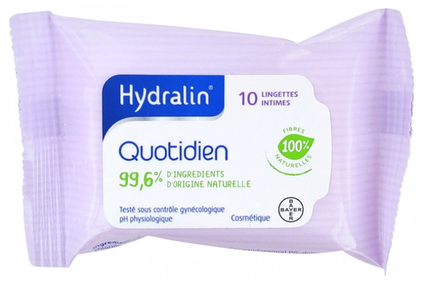 Hydralin Daily Intimate Wipes 10 Wipes