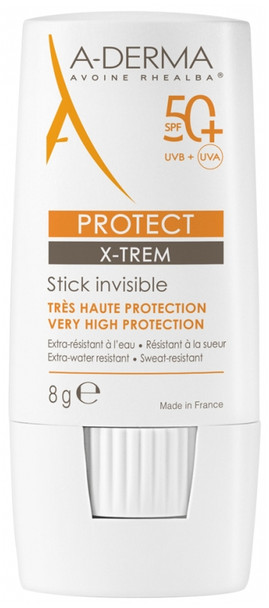 A-DERMA Protect X-Trem Invisible Stick SPF50+ 8g A-DERMA Protect X-Trem Invisible Stick SPF50+ 8g