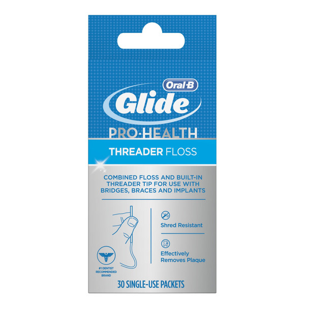 Oral-B Glide Pro-Health Threader Floss 30 Count