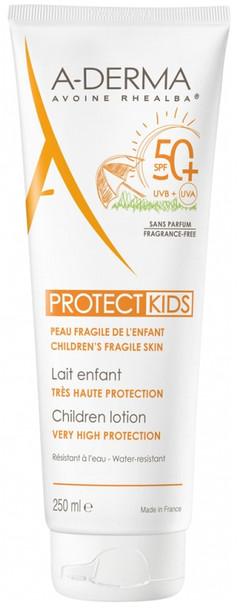 A-DERMA Protect Kids Children Lotion Very High Protection SPF50+ 250ml