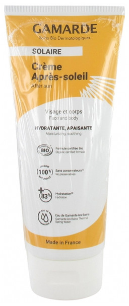 Gamarde Suncare Organic After-Sun Cream 200G