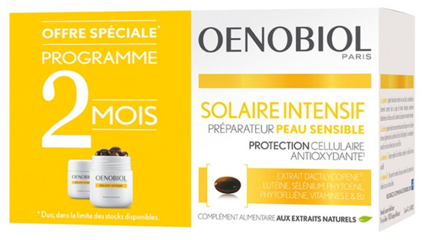 Oenobiol Intensive Sun Sensitive Skin Preparer 2 X 30 Capsules