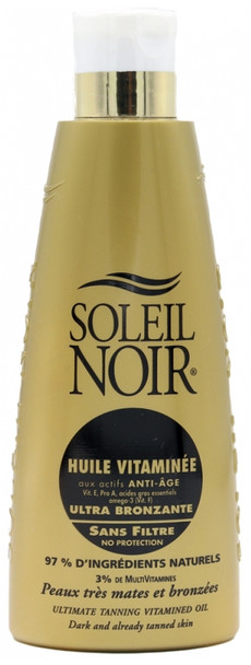 Soleil Noir Vitamined Oil Ultra-Bronzing No Protection 150Ml