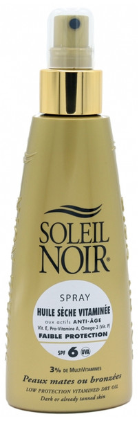 Soleil Noir Vitamined Dry Oil SPF6 Spray 150ml