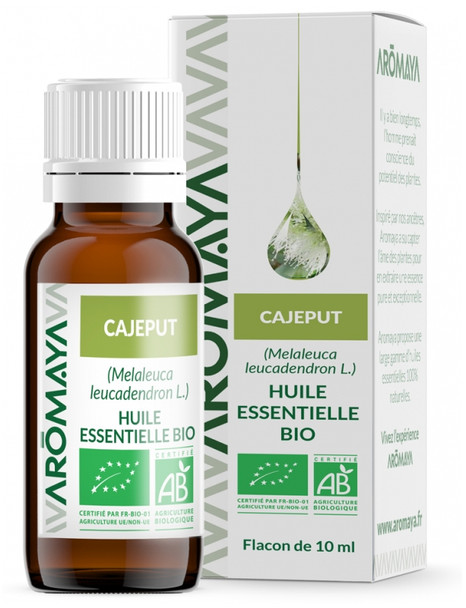 Aromaya Cajeput Organic Essential Oil 10 ml