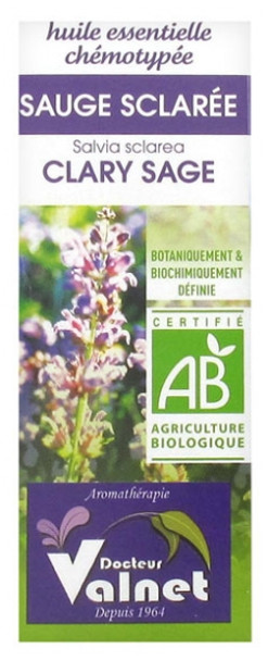 Docteur Valnet Organic Essential Oil Clary Sage 10ml