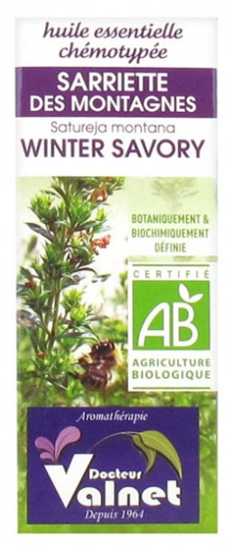 Docteur Valnet Organic Essential Oil Winter Savory 5ml