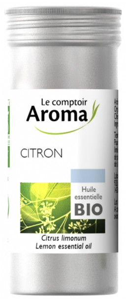 Le Comptoir Aroma Organic Essential Oil Lemon (Citrus limon) 10ml