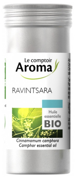 Le Comptoir Aroma Organic Essential Oil Ravintsara (Cinnamomum camphora) 10ml