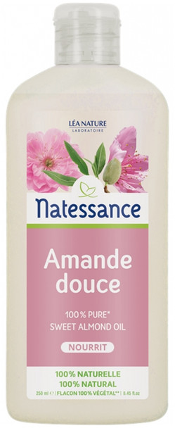 Natessance Sweet Almond Oil 250ml