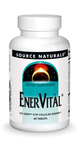 Source Naturals EnerVital, for Cellular Energy - 60 Tablets