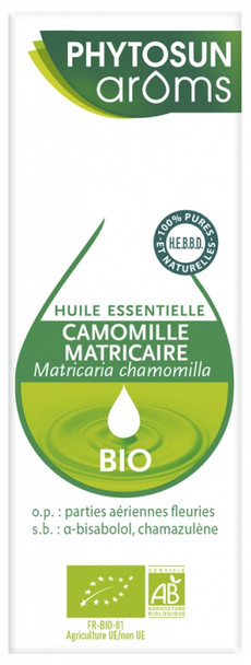 Phytosun Aroms Matricaria Chamomile (Matricaria chamomilla) Organic 5ml