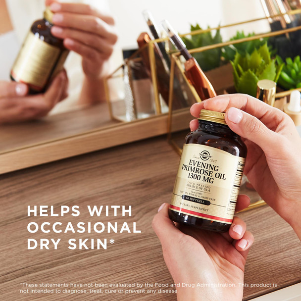 Solgar Evening Primrose Oil 1300 mg  60 Softgels  Pack of 2