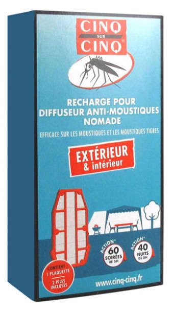 Cinq sur Cinq Refill for Nomad Anti-Mosquitoes Diffuser