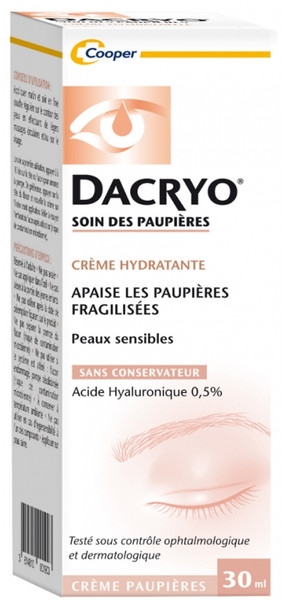 Dacryo Eyelids Care Moisturising Cream 30ml